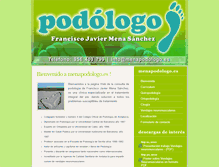 Tablet Screenshot of menapodologo.es